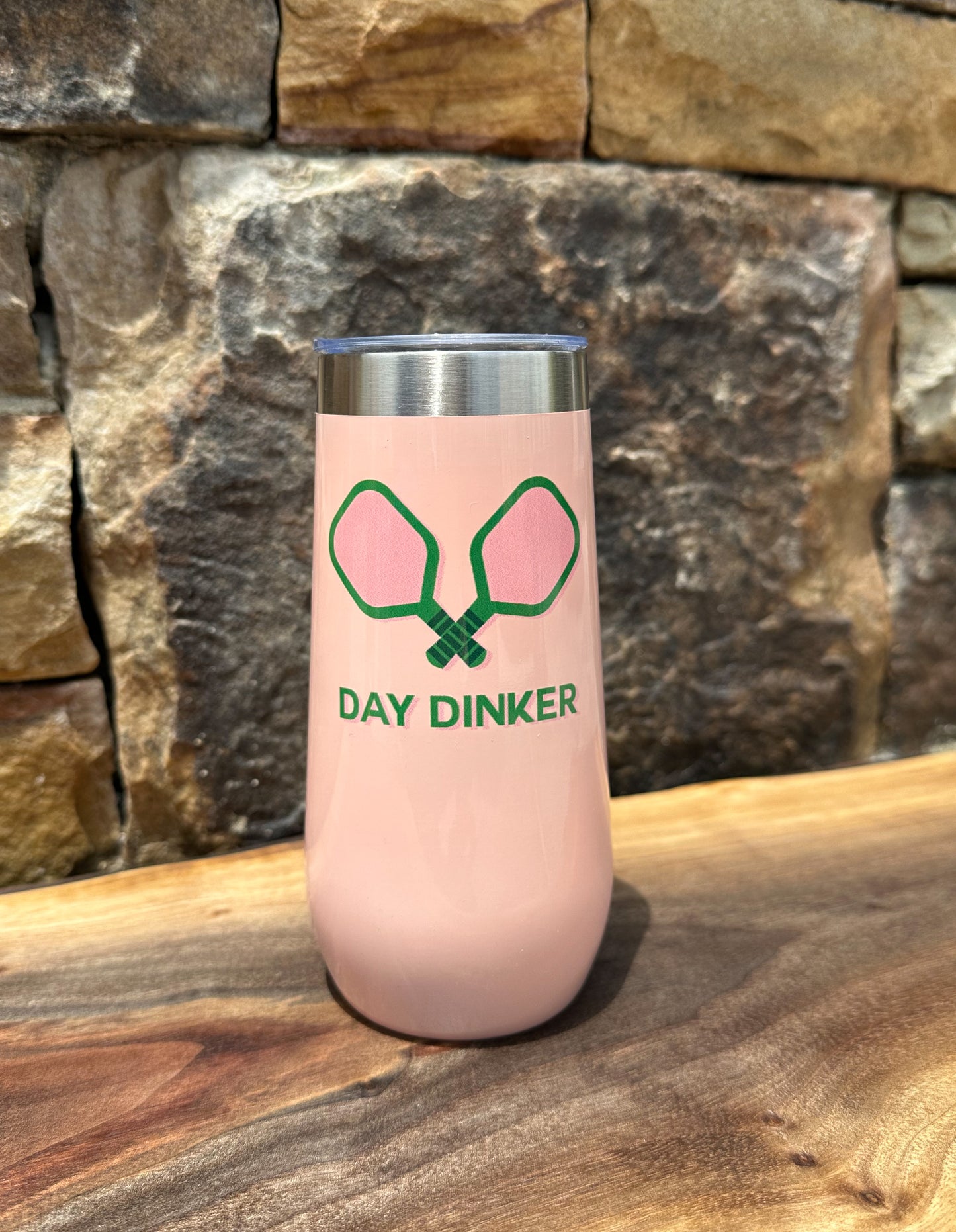 Day Dinker Insulated Champagne Tumbler