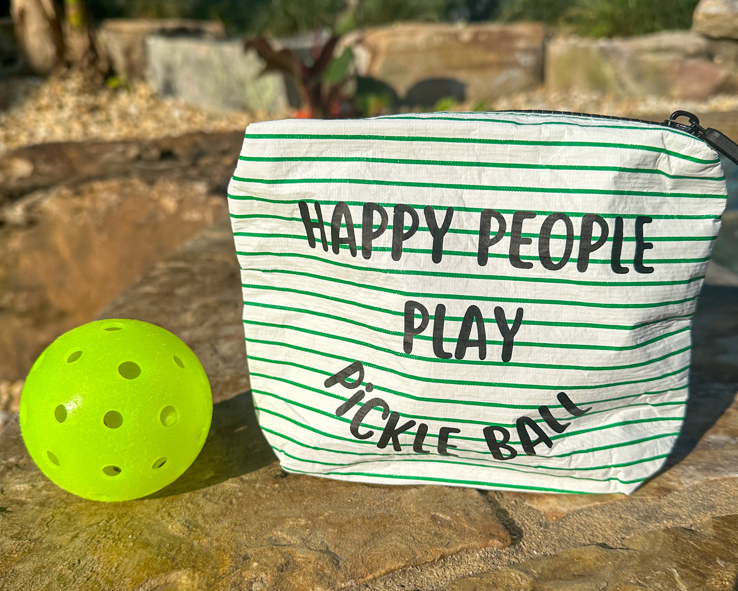 Happy People Pickleball Pouch